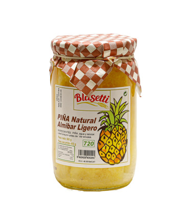 Piña natural almíbar ligero Blasetti